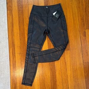 Black High-Waisted Leggings